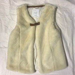 Mango Kids Faux Fur Vest